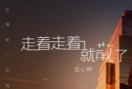 庄心妍《走着走着就散了(一边微笑一边流泪)》[FLAC/MP3-320K]网盘下载